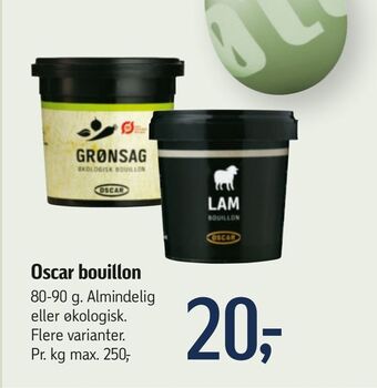 Føtex Oscar bouillon tilbud