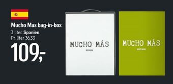 Føtex Mucho Mas bag-in-box tilbud