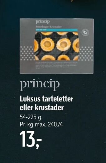 Føtex Luksus tarteletter eller krustader tilbud