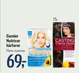 Føtex Garnier Nutrisse hårfarve tilbud