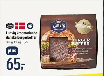 Føtex Ludvig krogmodnede danske burgerbøffer tilbud