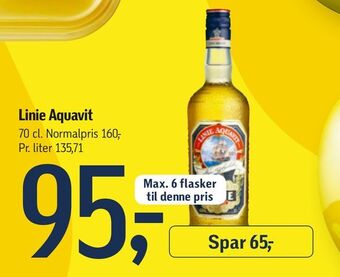 Føtex Linie Aquavit tilbud