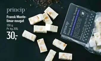 Fransk Monte limar nougat