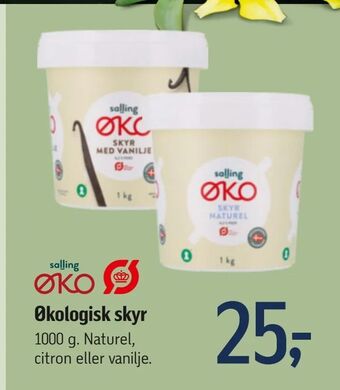 Føtex Økologisk skyr tilbud