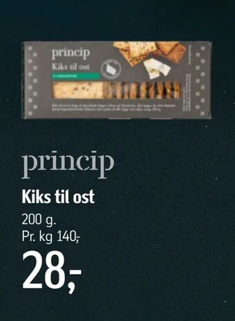 Føtex Kiks til ost tilbud