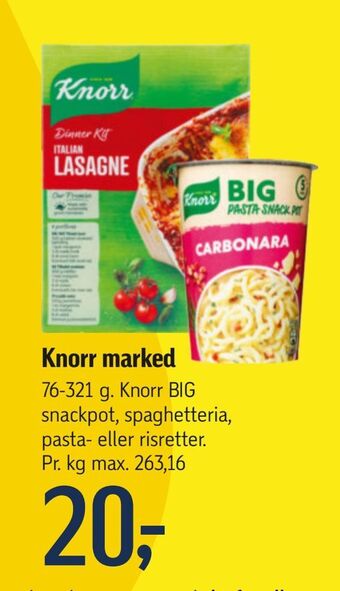 Føtex Knorr marked tilbud