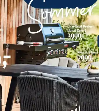 Føtex Char-Broil Profes sional Core 3 tilbud