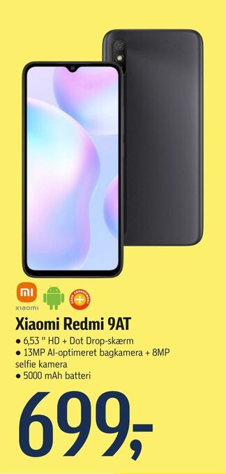 Føtex Xiaomi Redmi 9AT tilbud