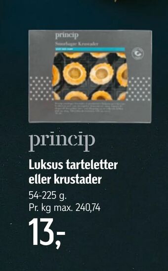 Føtex Luksus tarteletter eller krustader tilbud