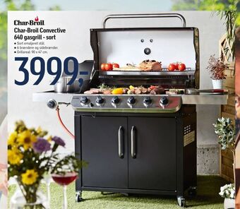 Føtex Char-Broil Convective 640 gasgrill - sort tilbud