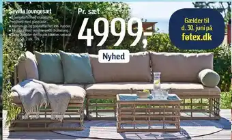 Sevilla loungesæt