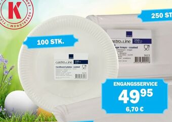 Købmandsgården Abena Paptallerkner tilbud