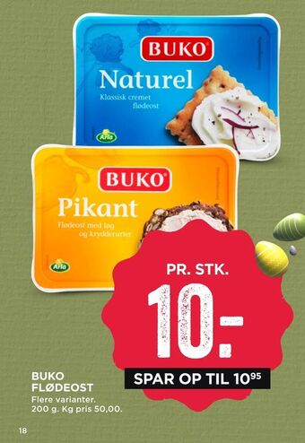 Buko flødeost