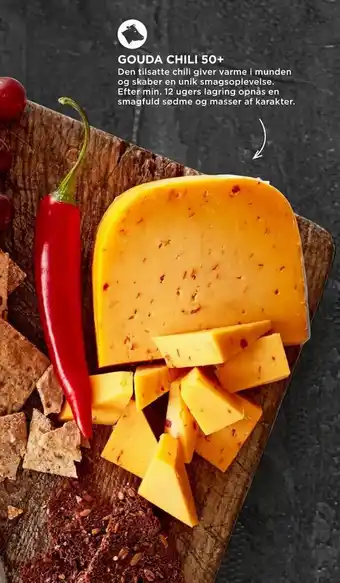 MENY Gouda chili 50+ tilbud