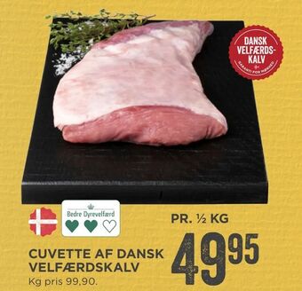 MENY Cuvette af dansk velfærdskalv tilbud