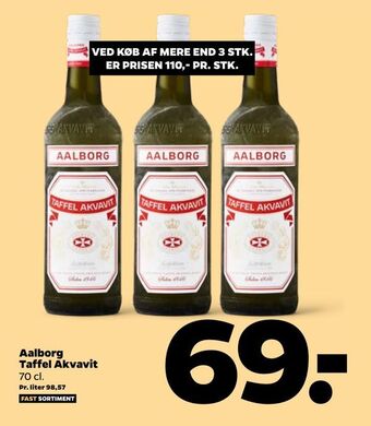 Netto Aalborg Taffel Akvavit tilbud