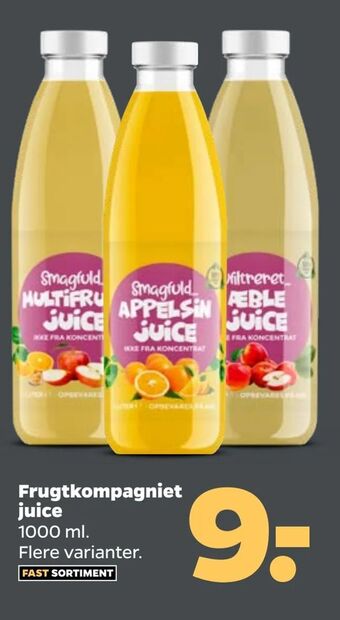 Frugtkompagniet juice