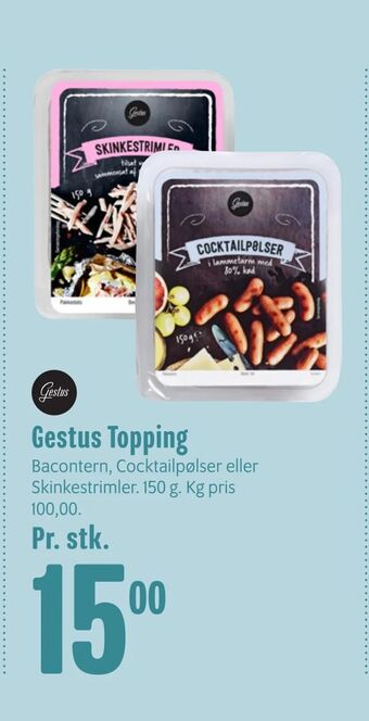 Min Købmand Gestus Topping tilbud