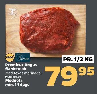 Netto Premieur Angus flanksteak tilbud