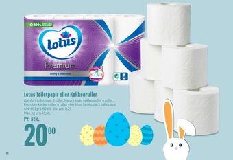 Min Købmand Lotus Toiletpapir eller Køkkenruller tilbud
