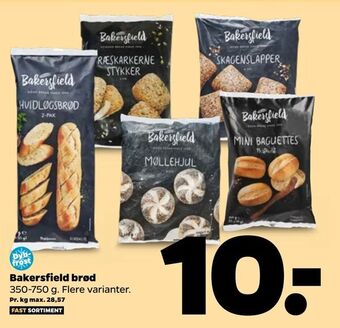 Netto Bakersfield brød tilbud