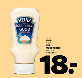 Netto Heinz mayonnaise tilbud