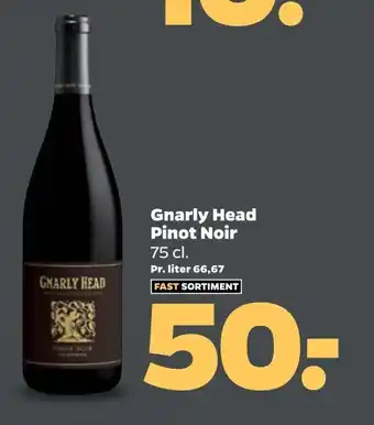 Netto Gnarly Head Pinot Noir tilbud