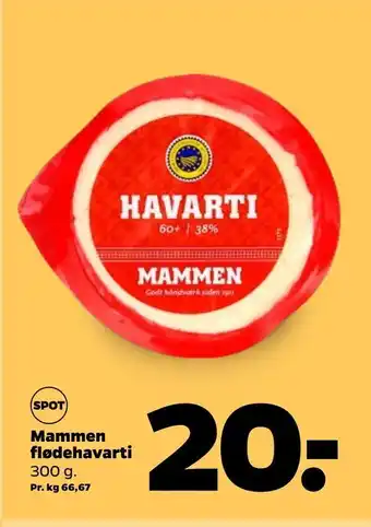 Netto Mammen flødehavarti tilbud