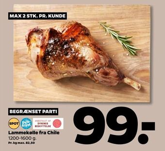 Netto Lammekølle fra Chile tilbud