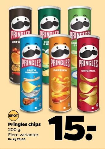 Netto Pringles chips tilbud