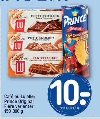 REMA 1000 Café au Lu eller Prince Original tilbud