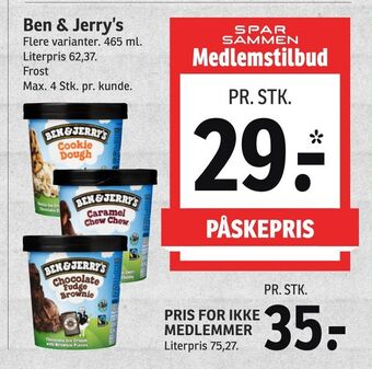 SPAR Ben & Jerry's tilbud