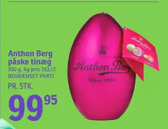 SPAR Anthon Berg påske tinæg tilbud
