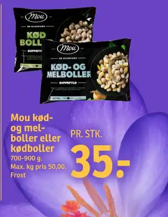SPAR Mou kød og mel boller eller kødboller tilbud