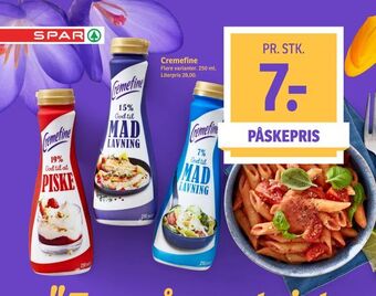 SPAR Cremefine tilbud