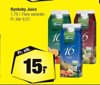 Calle Rynkeby Juice tilbud