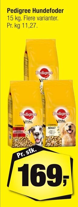 Calle Pedigree Hundefoder tilbud