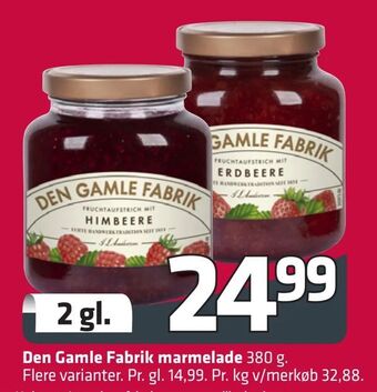 Fleggaard Den Gamle Fabrik marmelade tilbud