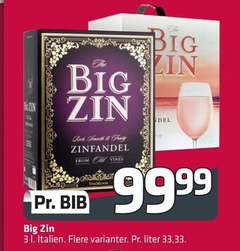Fleggaard Big Zin tilbud