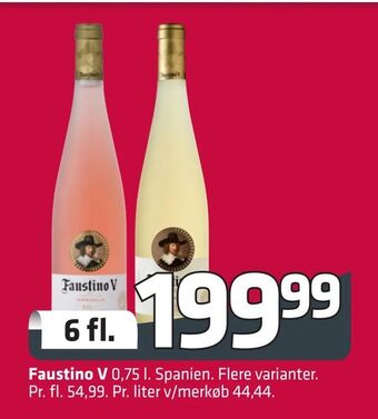 Fleggaard Faustino V tilbud