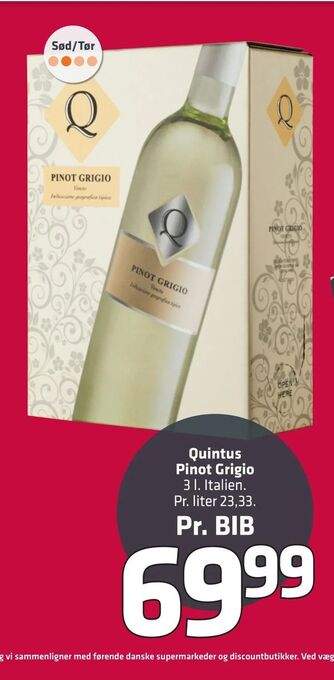 Quintus Pinot Grigio