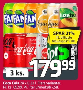 Fleggaard Coca Cola tilbud