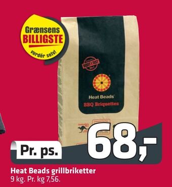 Fleggaard Heat Beads grillbriketter tilbud