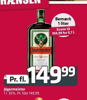 Fleggaard Jägermeister tilbud