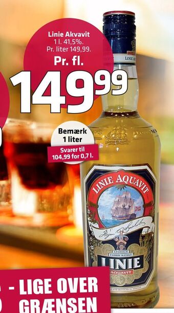 Fleggaard Linie Akvavit tilbud
