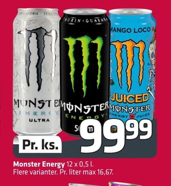 Fleggaard Monster Energy tilbud