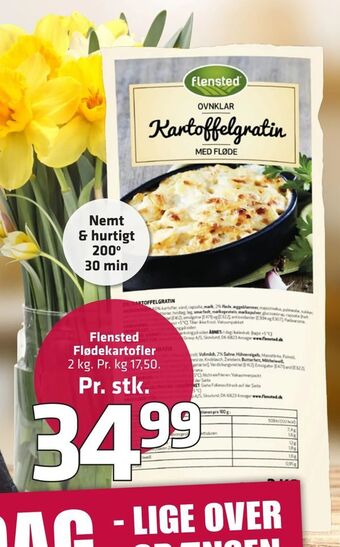 Fleggaard Flensted Flødekartofler tilbud