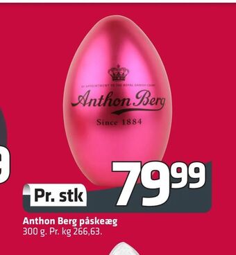 Fleggaard Anthon Berg påskeæg tilbud