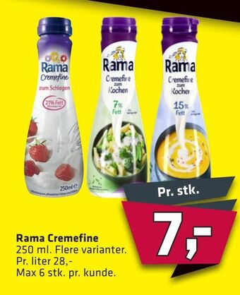 Fleggaard Rama Cremefine tilbud