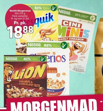 Fleggaard Nestlé Morgenmad tilbud